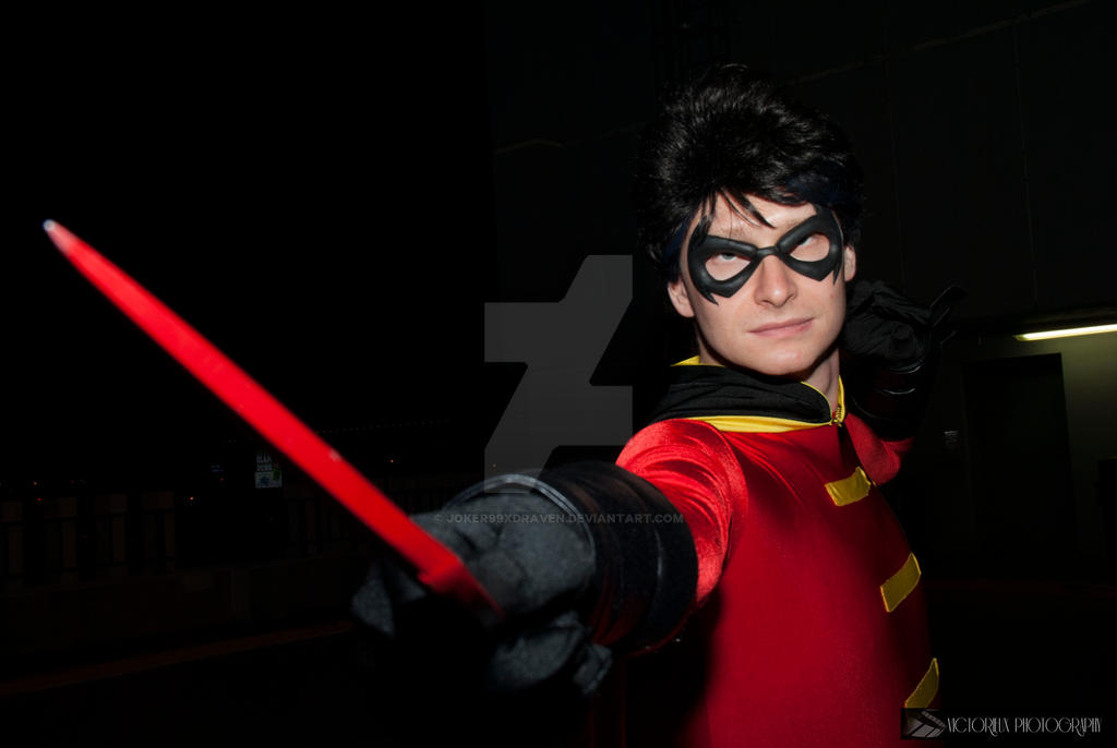 Tim Drake's Robin (Red And Black Costume)