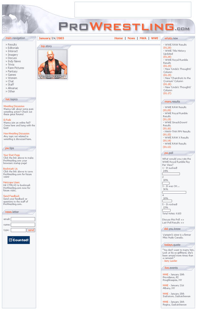 O2 Wrestling Layout Pro Wrestling Layout by logic9 on DeviantArt