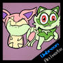 Sprigatito x Skitty