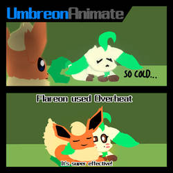Flareon x Leafeon - FLComic