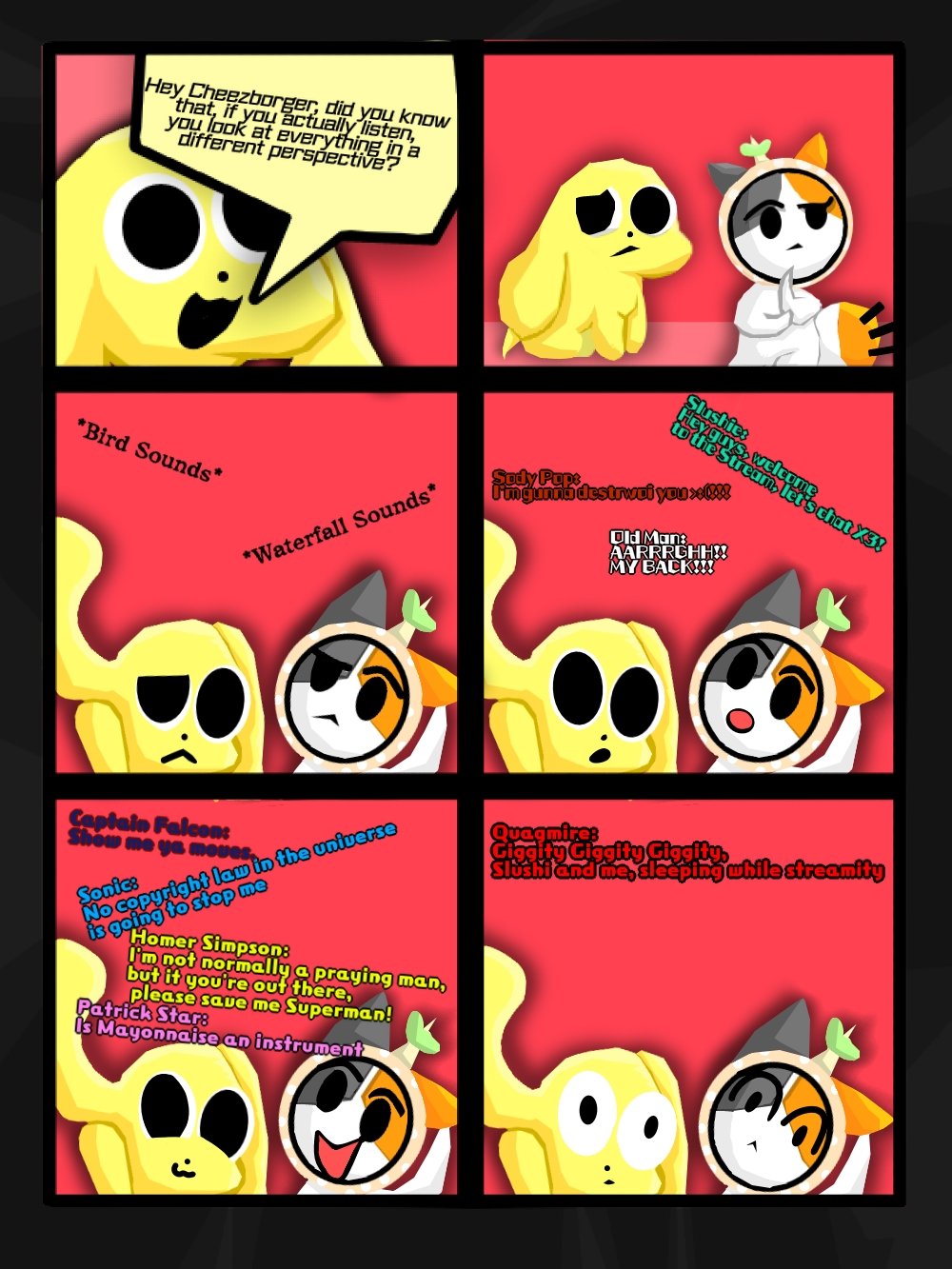 (2021) Chikn and Cheezborger are listening