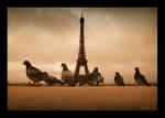 Eiffel Bird by densss