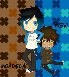 Mordecai and Rigby