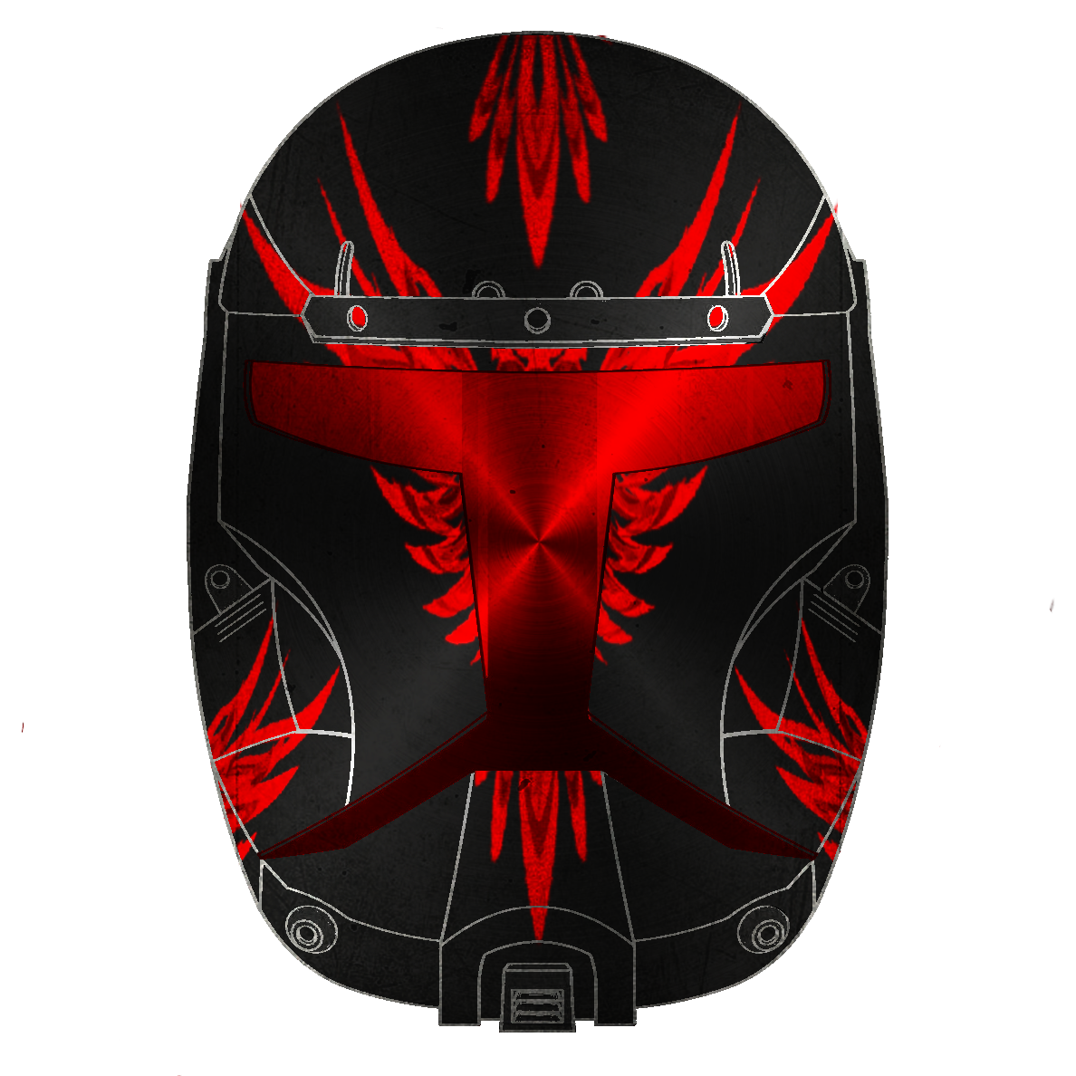 Shadow Commando Helmet (My new PFP) by Blood-the-Kaminoan on DeviantArt