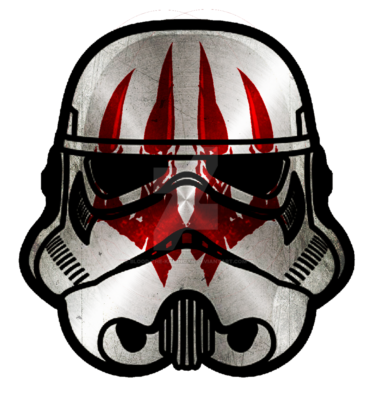 Stormtrooper bloody helmet 2025