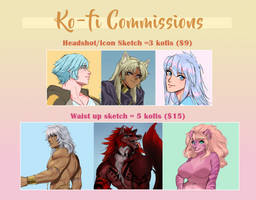 Ko-fi Commissions Open