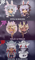 Yugioh Charms - PREORDER