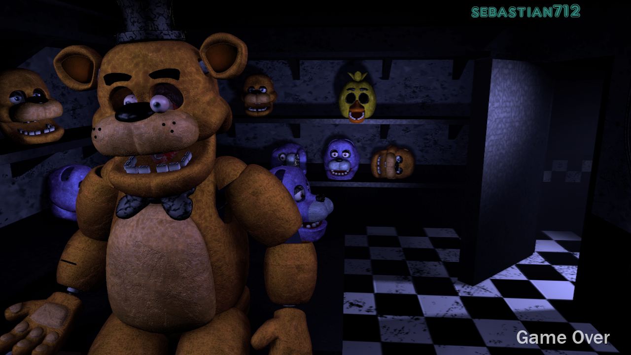 fnaf 1 cam 1A by LuchoGamesRPG on DeviantArt