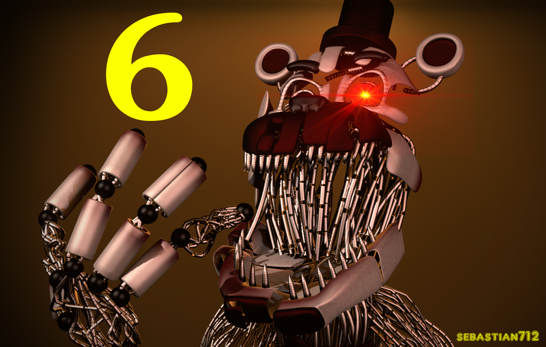 Steam Workshop::[FNaF 6/FFPS] DaMikel's Molten Freddy V2