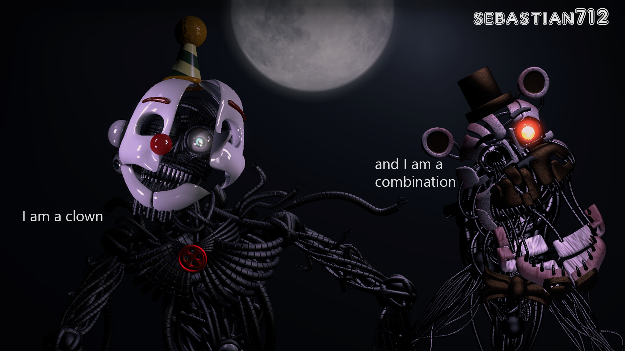 Pixilart - molten freddy ennard by Yuri-MartinARTS