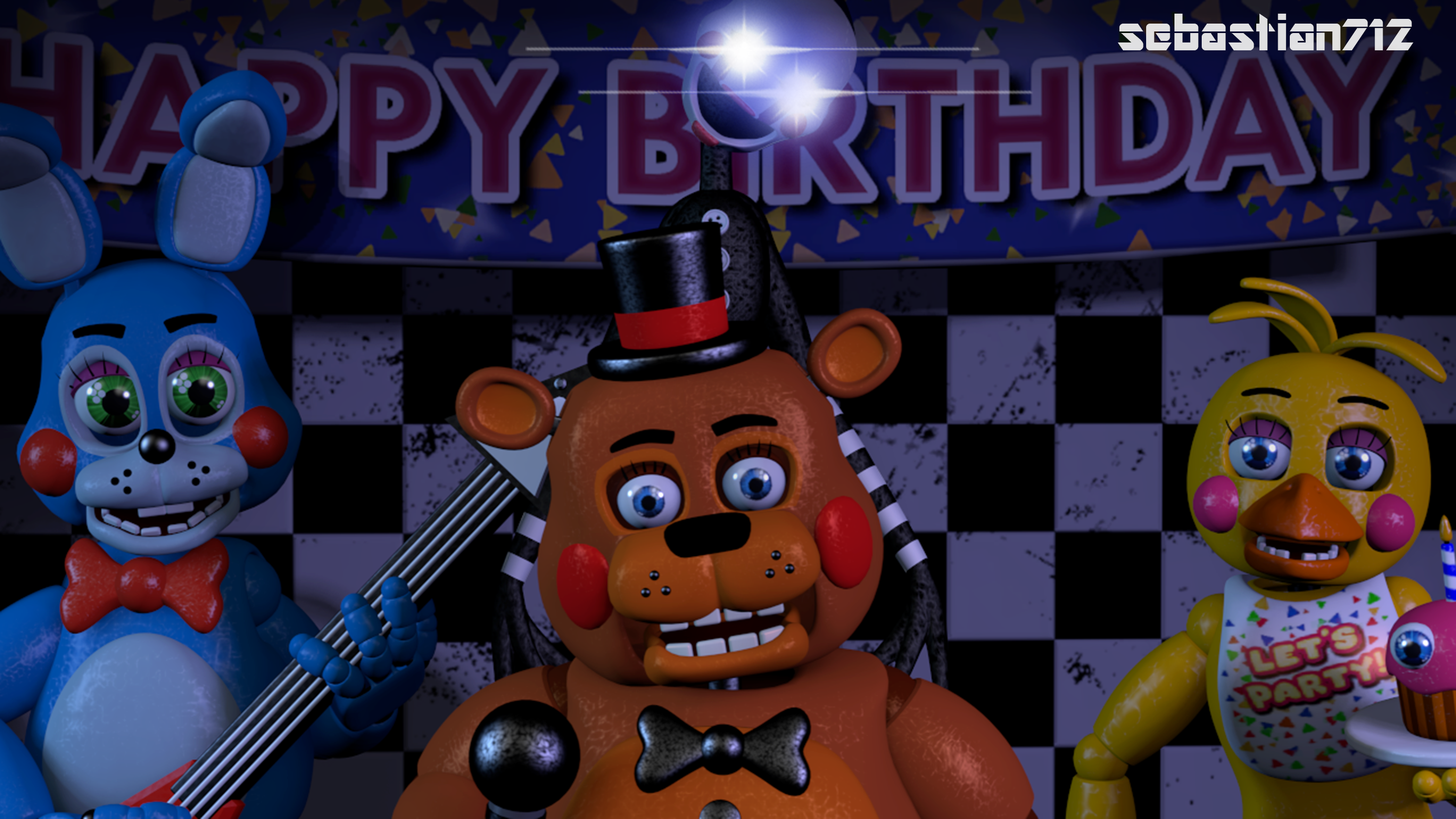 SFM) FNaF 2 Toy Animatronics poster : r/fivenightsatfreddys