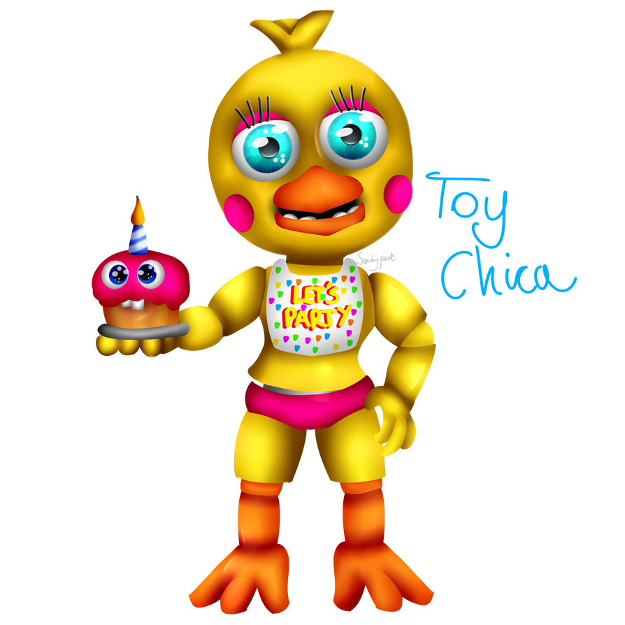Toy Chica (FNAF world) by Sanity-Paints on DeviantArt.
