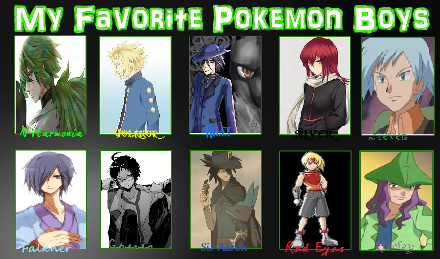 My Favourite Pokemon Guys