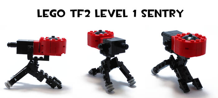Lego TF2 Level 1 Sentry