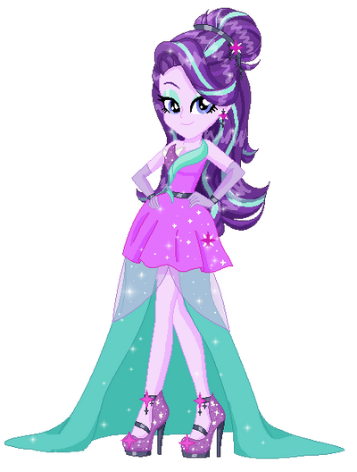 Starlight Glimmer Equestria girls- Gala dress