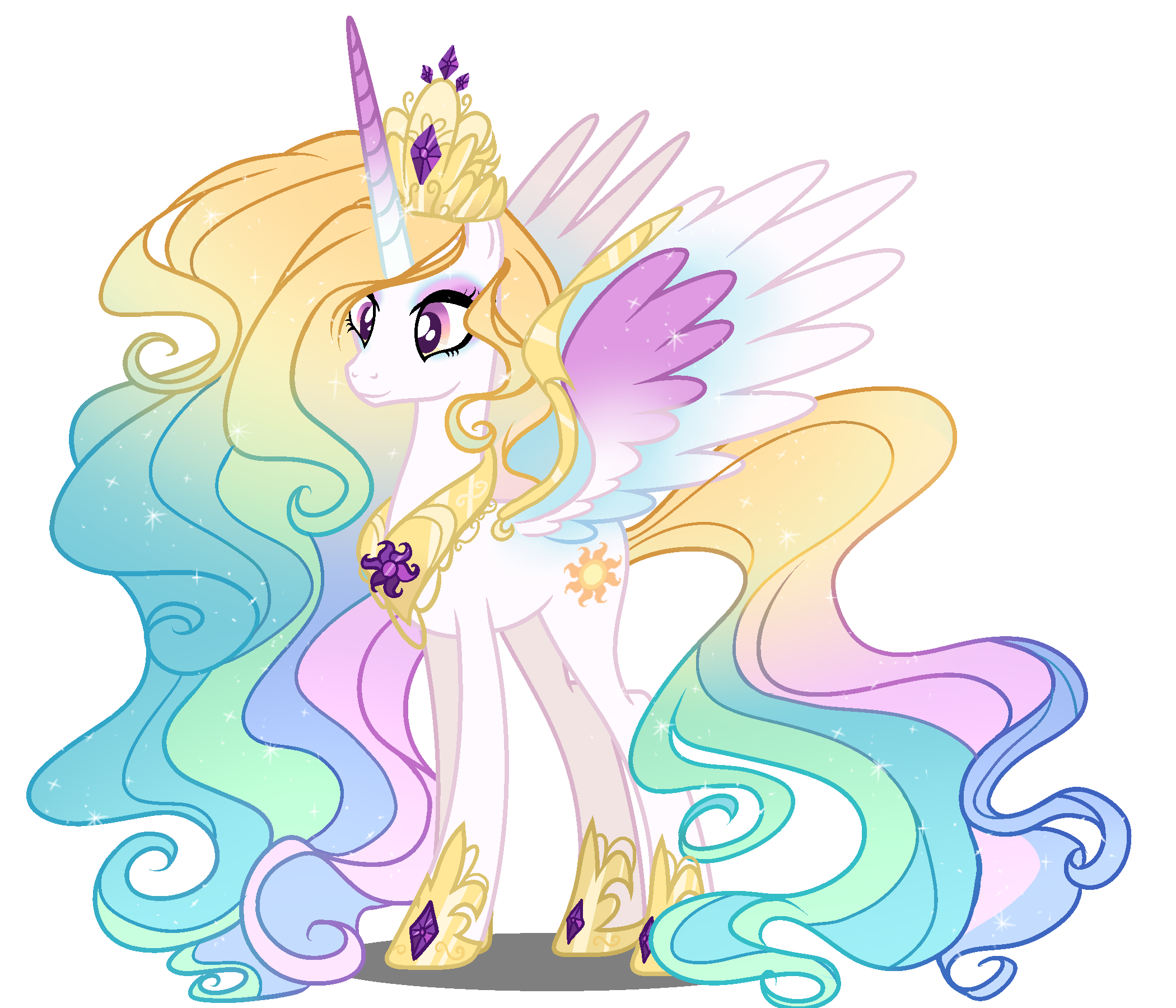MLD Princess Celestia Next Gen by GihhBloonde on DeviantArt