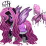 Next Gen OC Adoptable Fluttershy X King Sombra