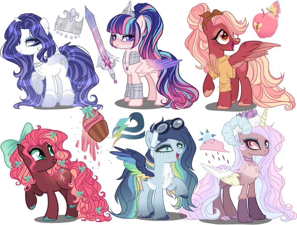 MLP Next Gen Adoptables Classics (CLOSED 00/06) by GihhBloonde on