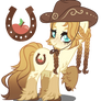 Next Gen Oc adoptable Applejack X Caramel