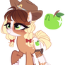 Next Gen Oc adoptable Applejack X Trouble Shoes
