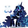 Custom Next Gen Oc Coloratura X Nightmare Moon