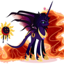 Next Gen Adoptable Nightmare Moon X Devil Sunset