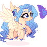 Next Gen OC Adopt |Fluttershy X Izzy Moonbow