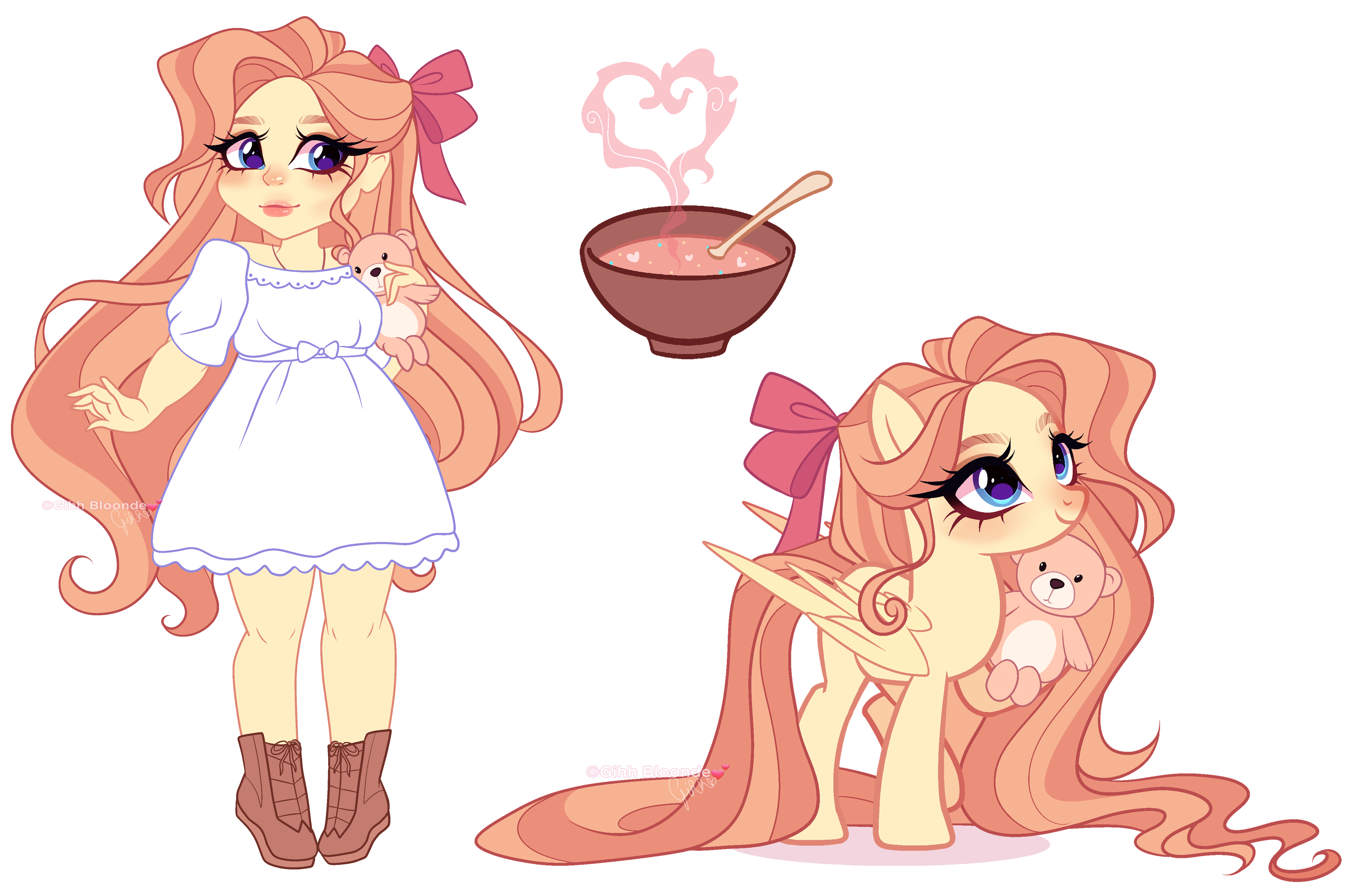 Next Gen OC Adopt |Fluttershy x Cinnamon Chai