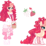 Next Gen OC Adopt Pinkie Pie X Strawberry Sunrise