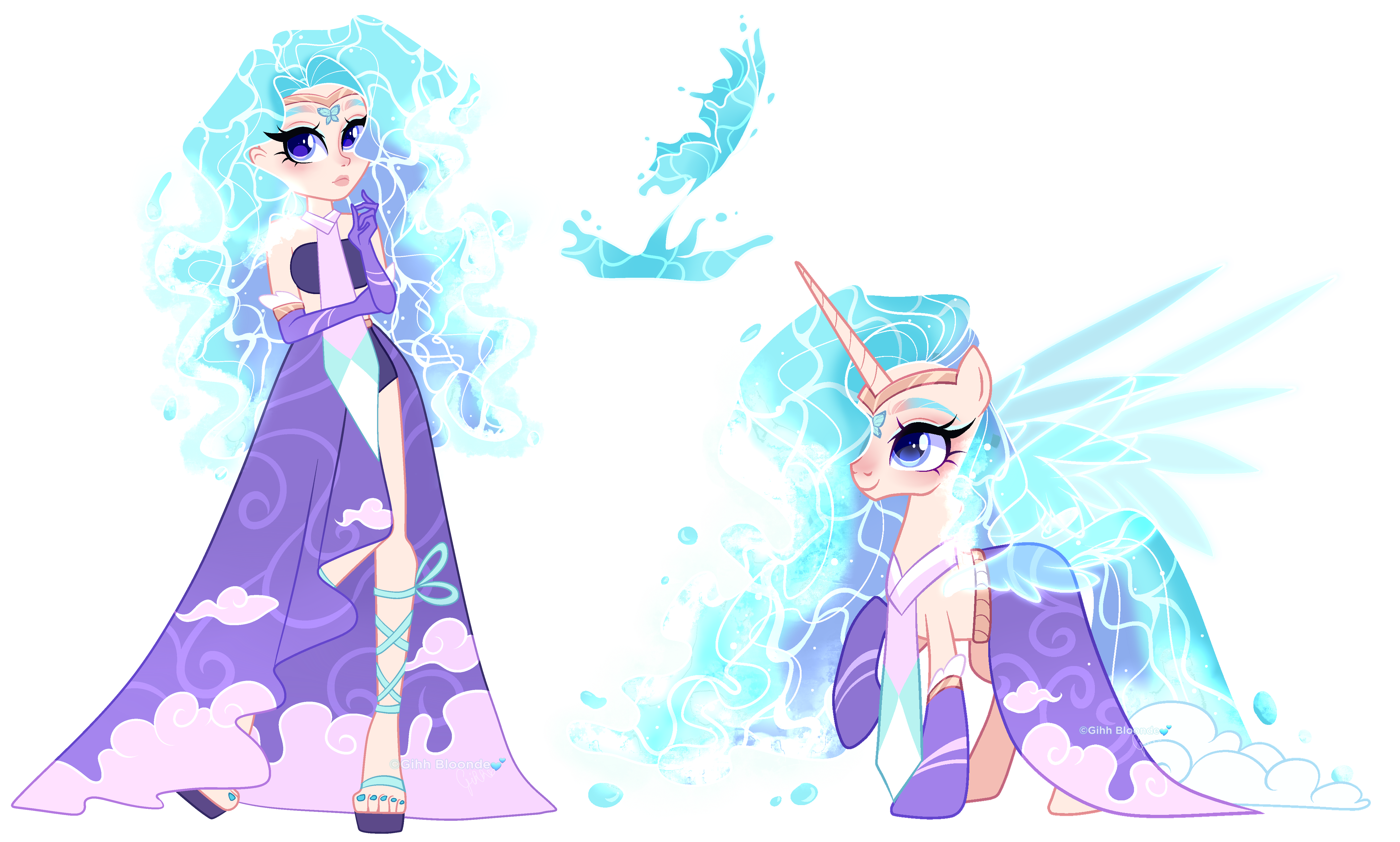 Next Gen OC Adopt| Fluttershy x Mistmane