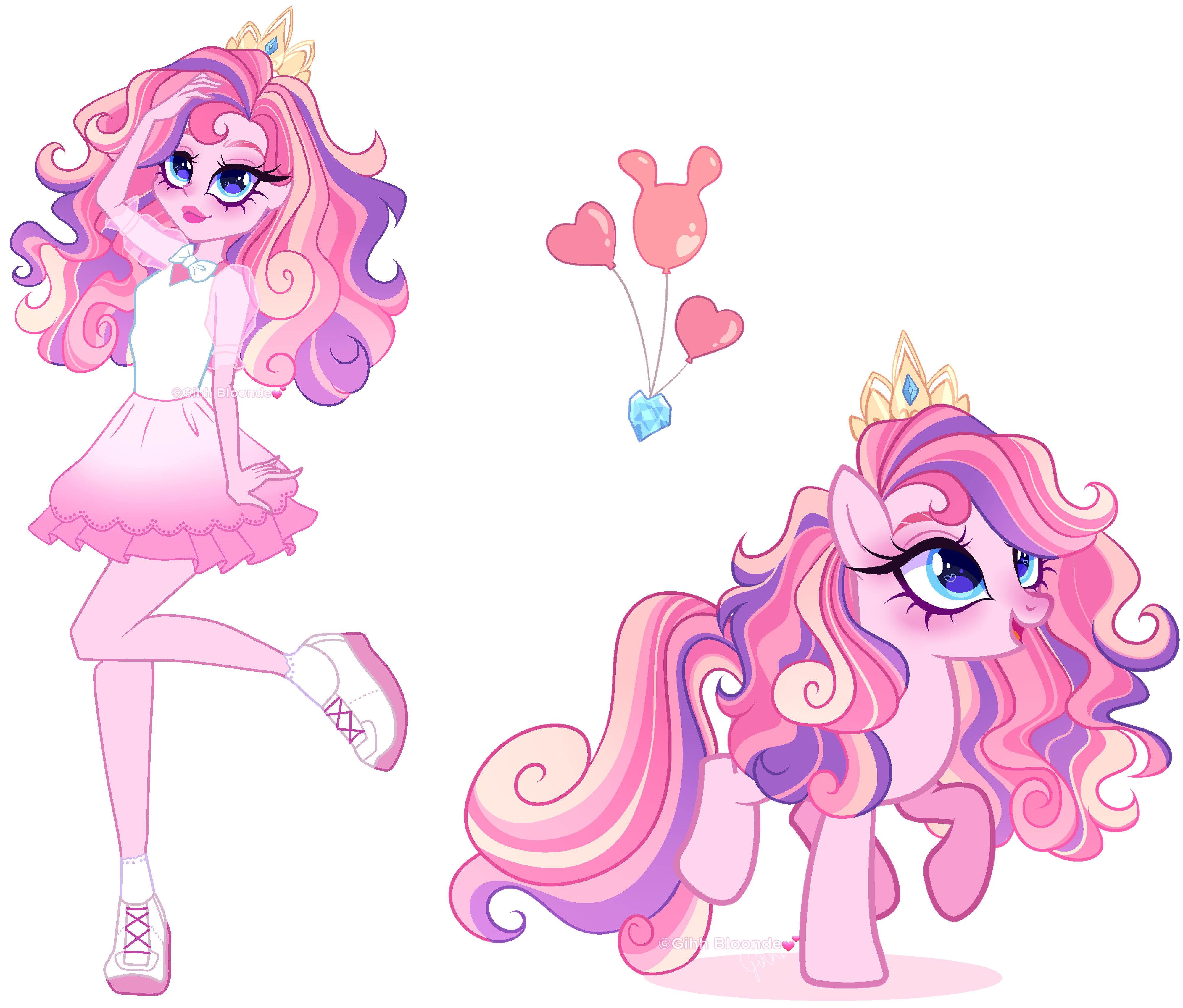 Next Gen OC Adopt| Pinkie Pie X Princess Cadance