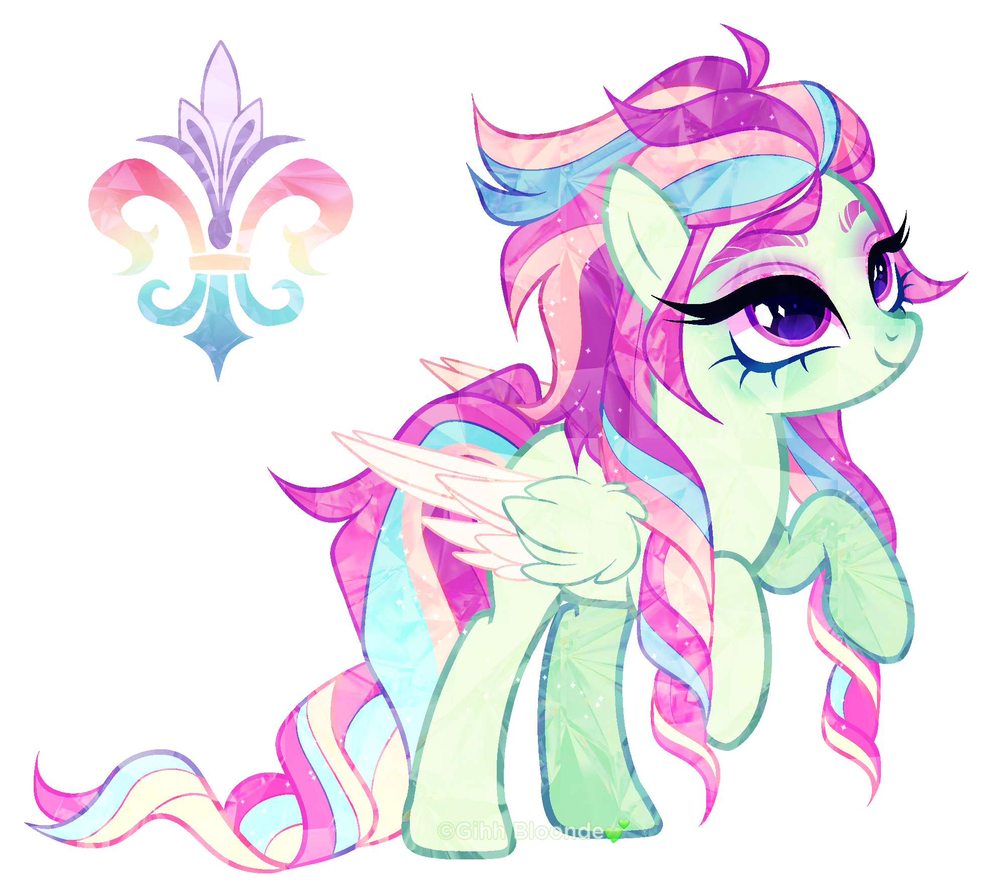 Next Gen OC Adopt |Rainbow Dash x Fleur de Verre