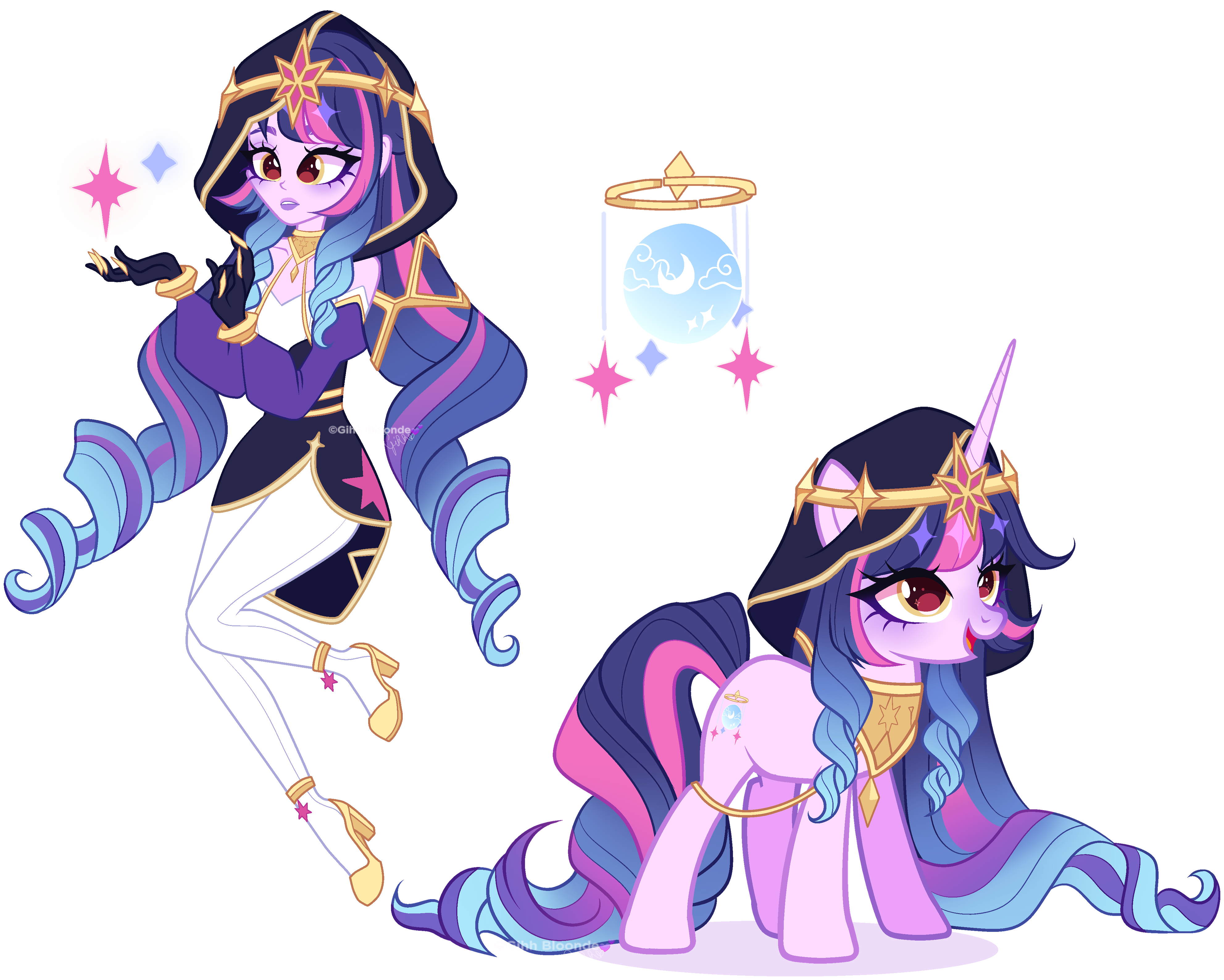 Genshin x MLP| Twilight x Layla