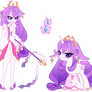 Genshin x MLP| Rarity x Yae Miko