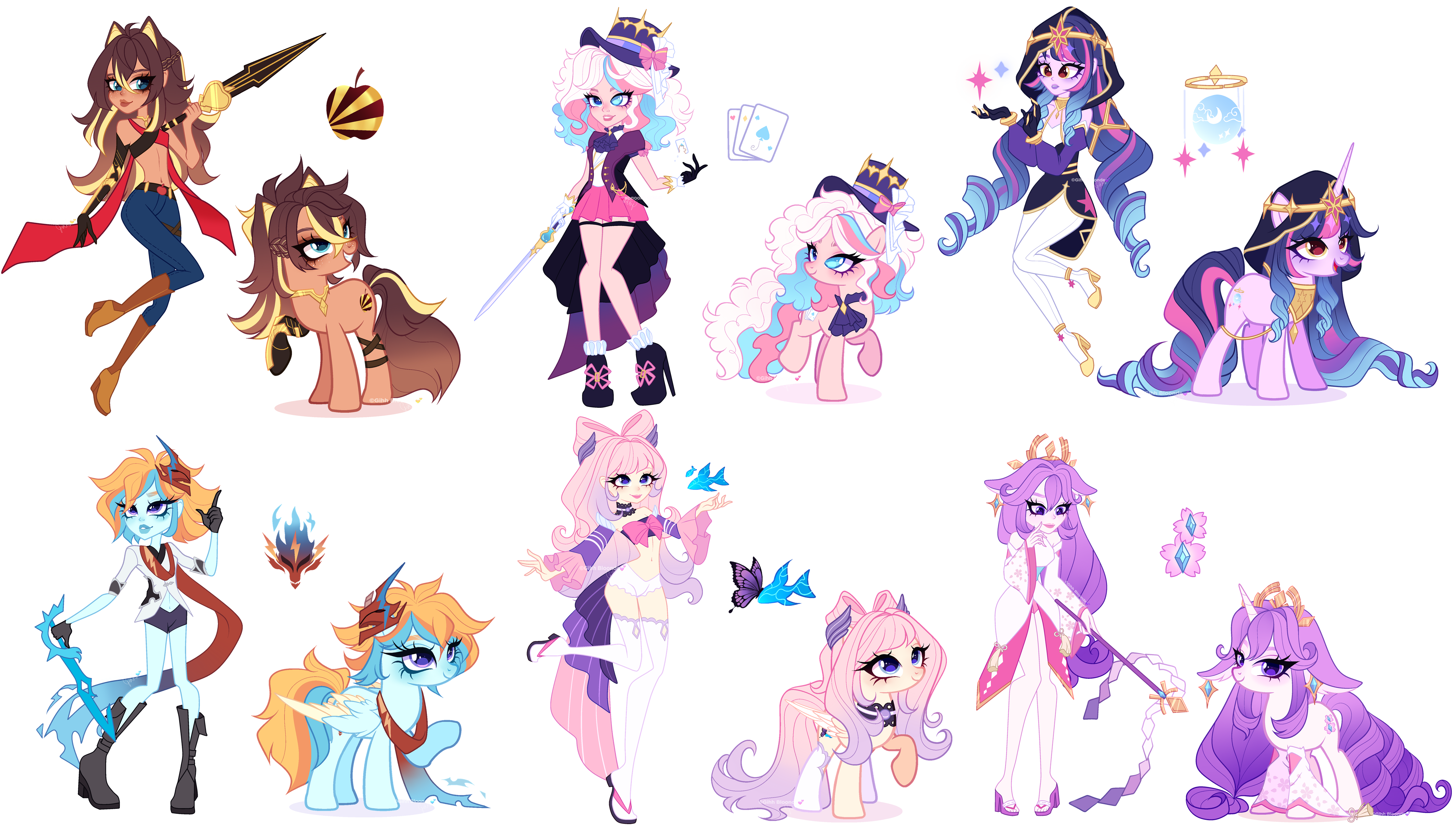 Genshin x MLP Adoptables Auction (OPEN 06/06)