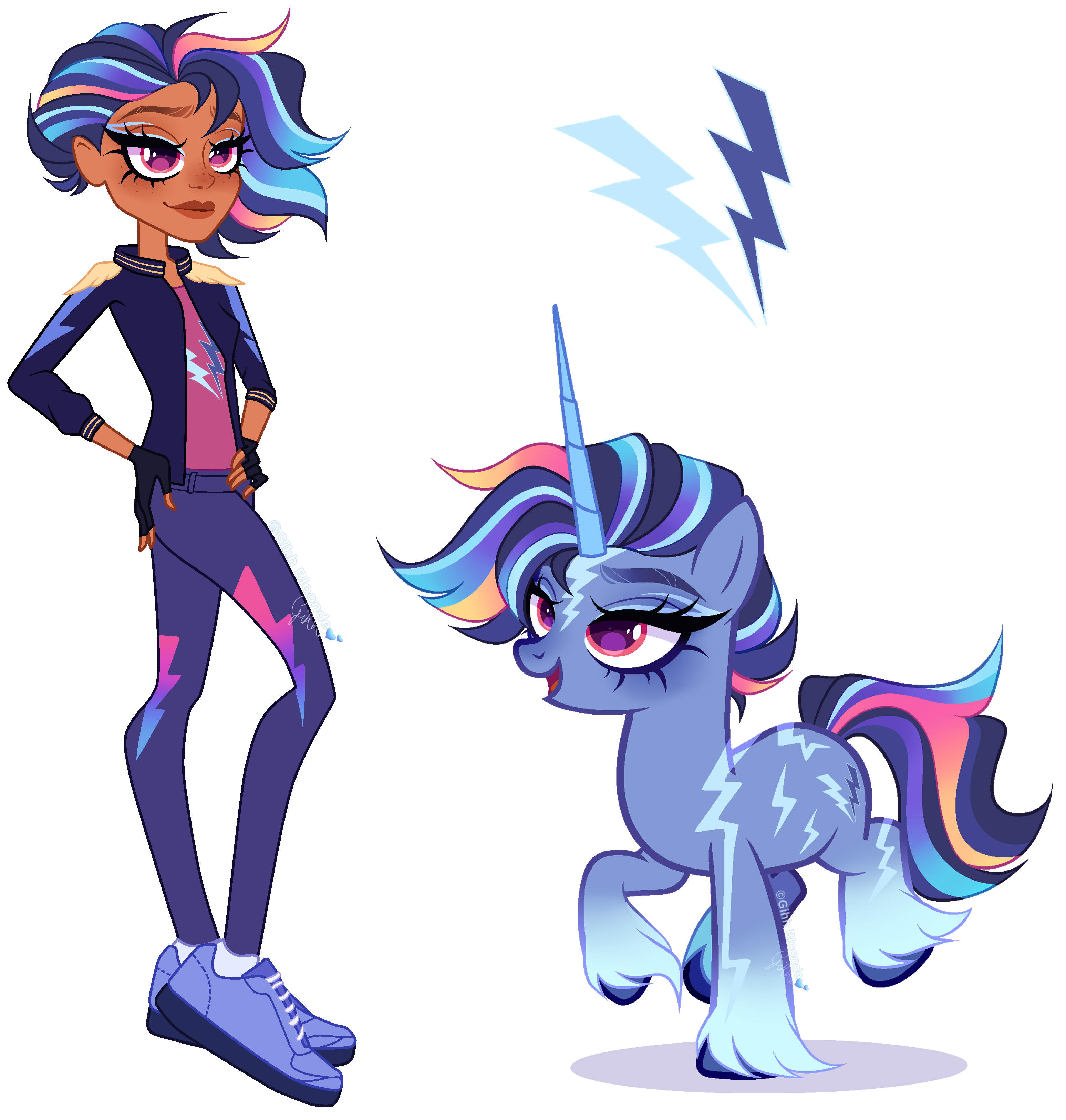 MLP x UCA| Rainbow Dash x Rory