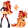 MLP x UCA| Sunset X Valentina