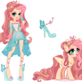 MLP x EAH| Fluttershy x Ashlynn ella