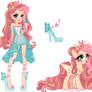 MLP x EAH| Fluttershy x Ashlynn ella