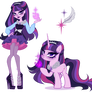 MLP x EAH| Raven Queen X Twilight