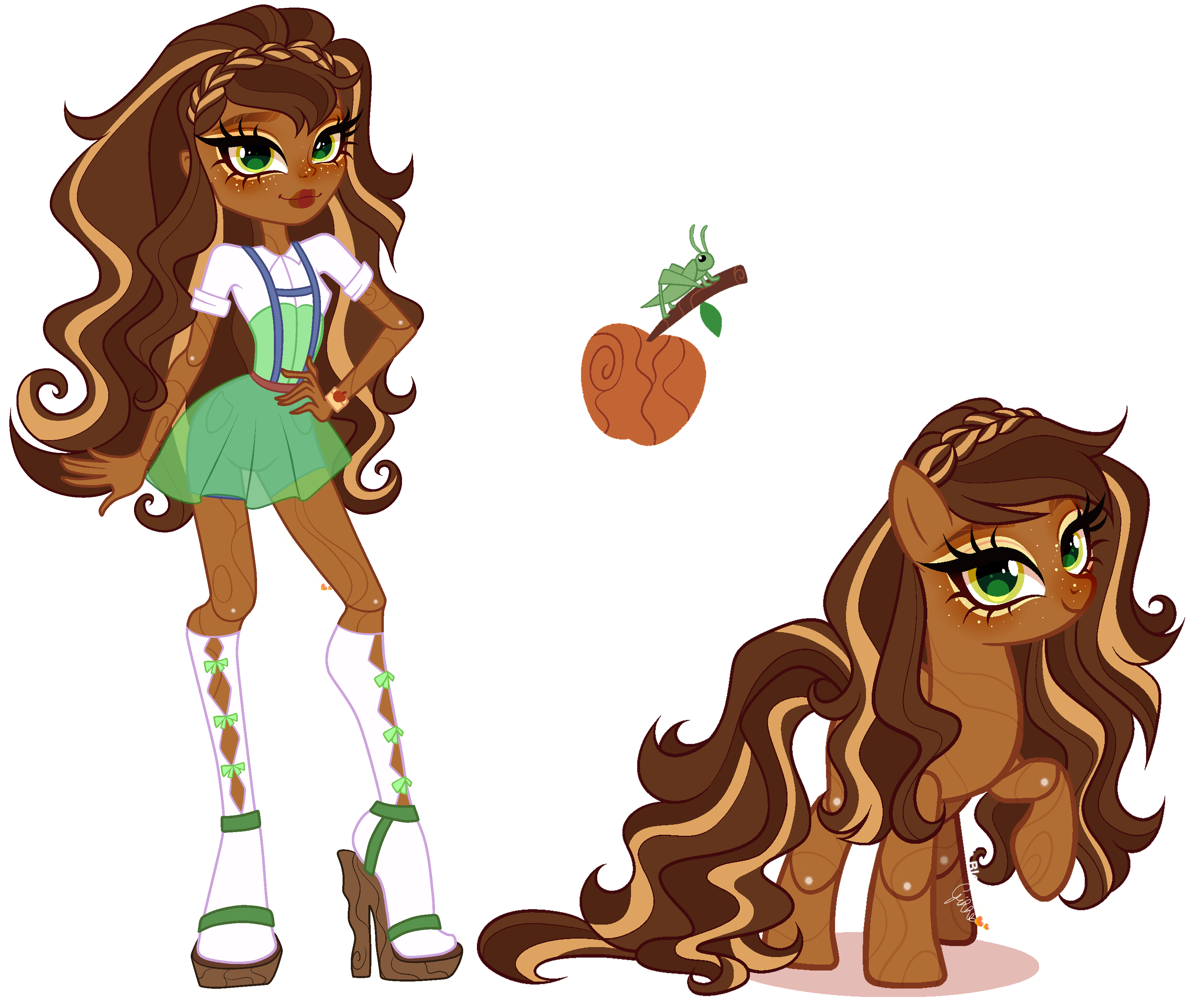 MLP x EAH| Applejack x Cedar Wood
