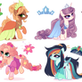 MLP x Disney Princess| Auction (OPEN 04/06)