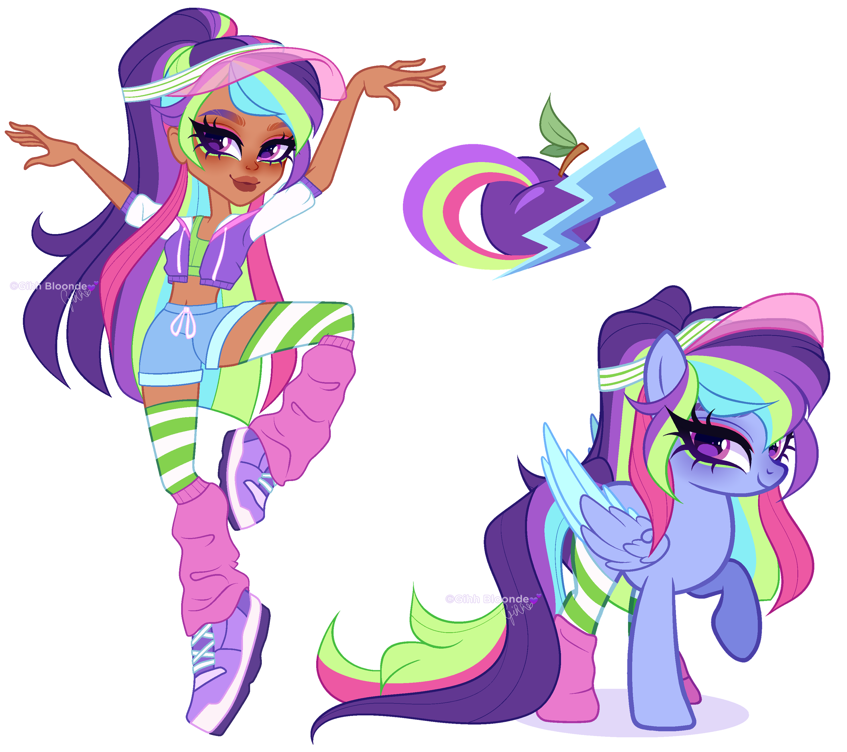 MLP x SS| Rainbow Dash x Plum Pudding
