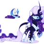 Next Gen OC Adopt | Rarity x Nightmare moon
