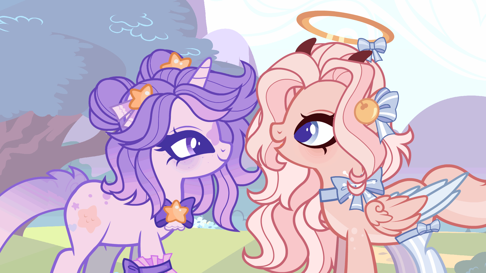 Pony hug YCH result