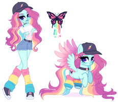 Next Gen OC Adopt| Fluttershy x Rainbow Dash