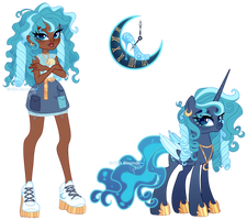 MLP x Descendants 4 | Luna x Ella