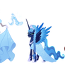 Cinderella x Luna | Queen of Hearts x Cadance
