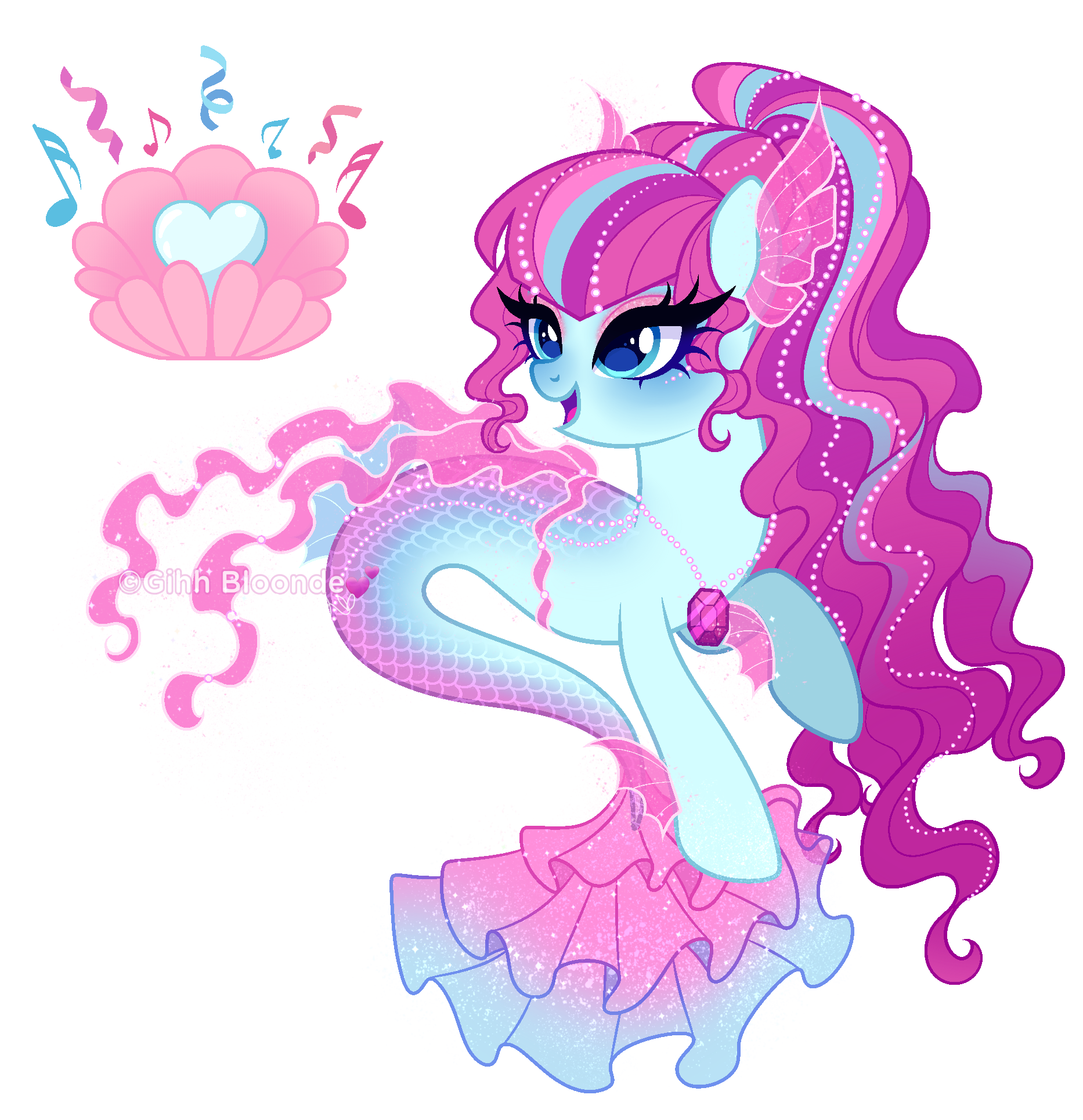 Next Gen OC Adopt | Pinkie Pie x Sonata Dusk