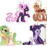 some MLP characters as Greek style adopts (CLOSED)